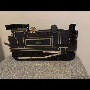 Kate Spade Novelty All Aboard Train Clutch